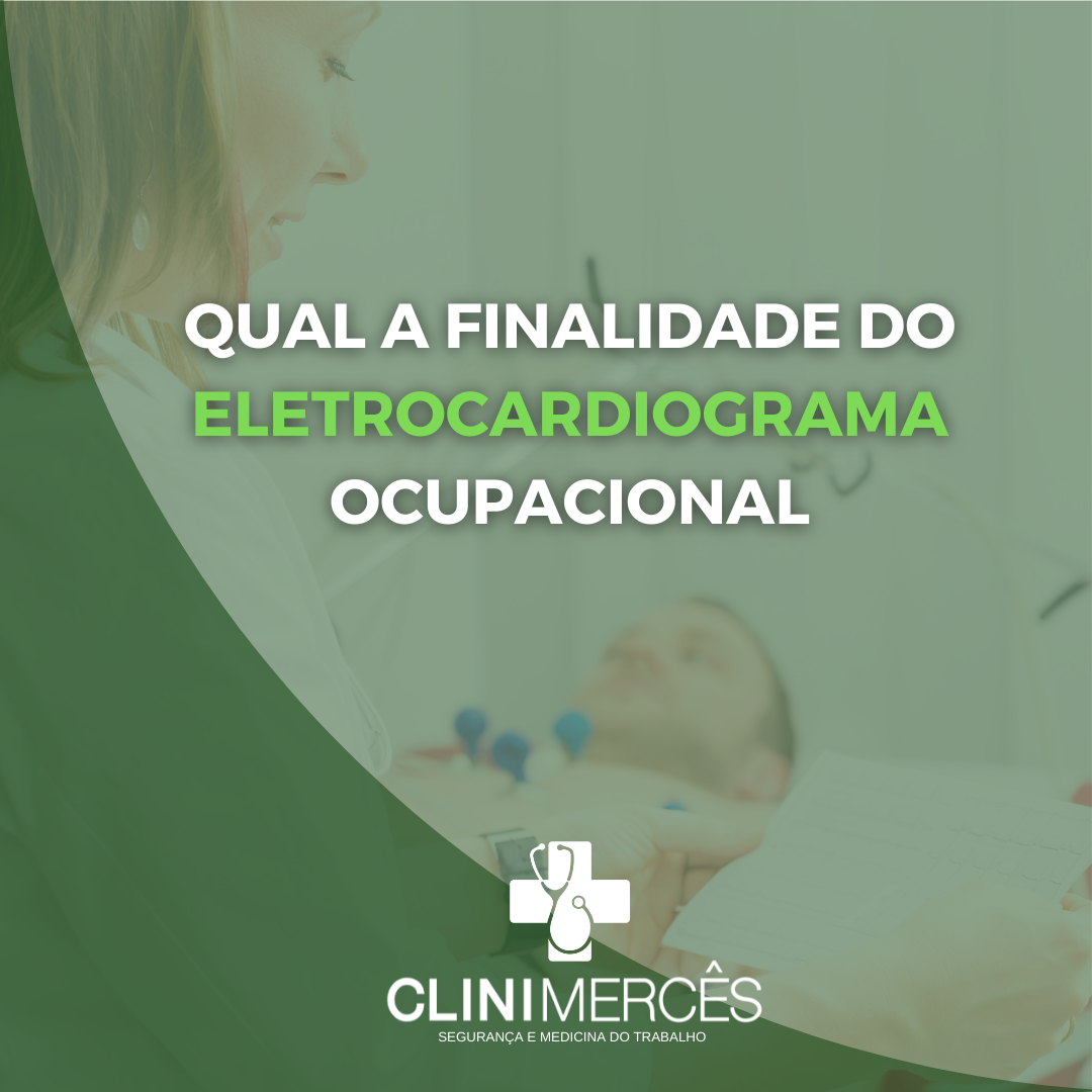 O QUE É ELETROCARDIOGRAMA? E QUAL SUA FINALIDADE?